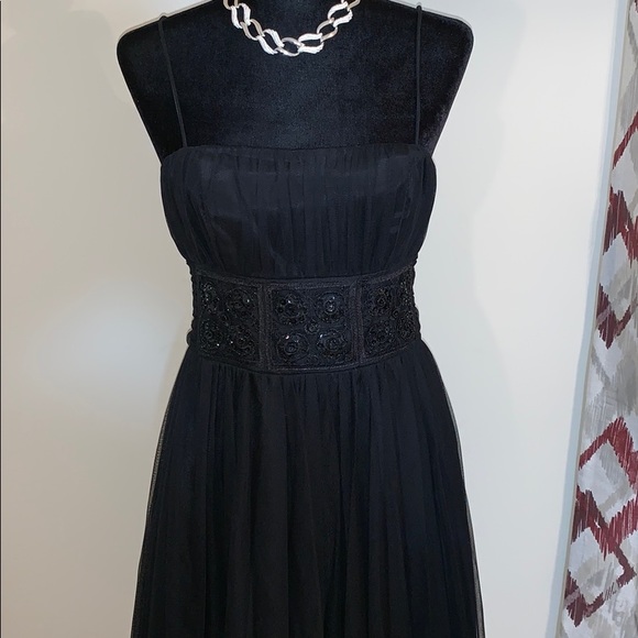 Cache Black dress size 6 - Picture 3 of 8